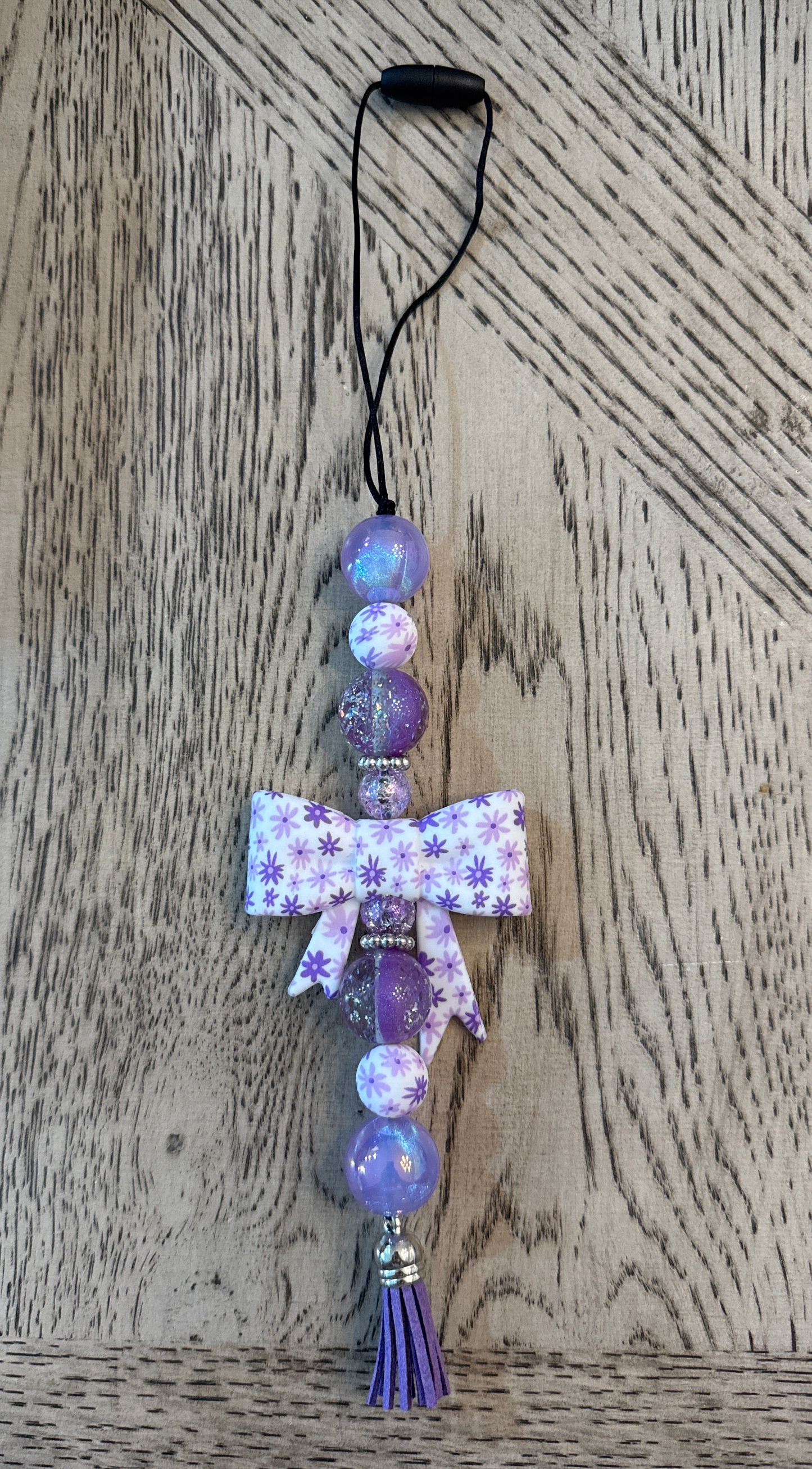 Beaded Car Charm