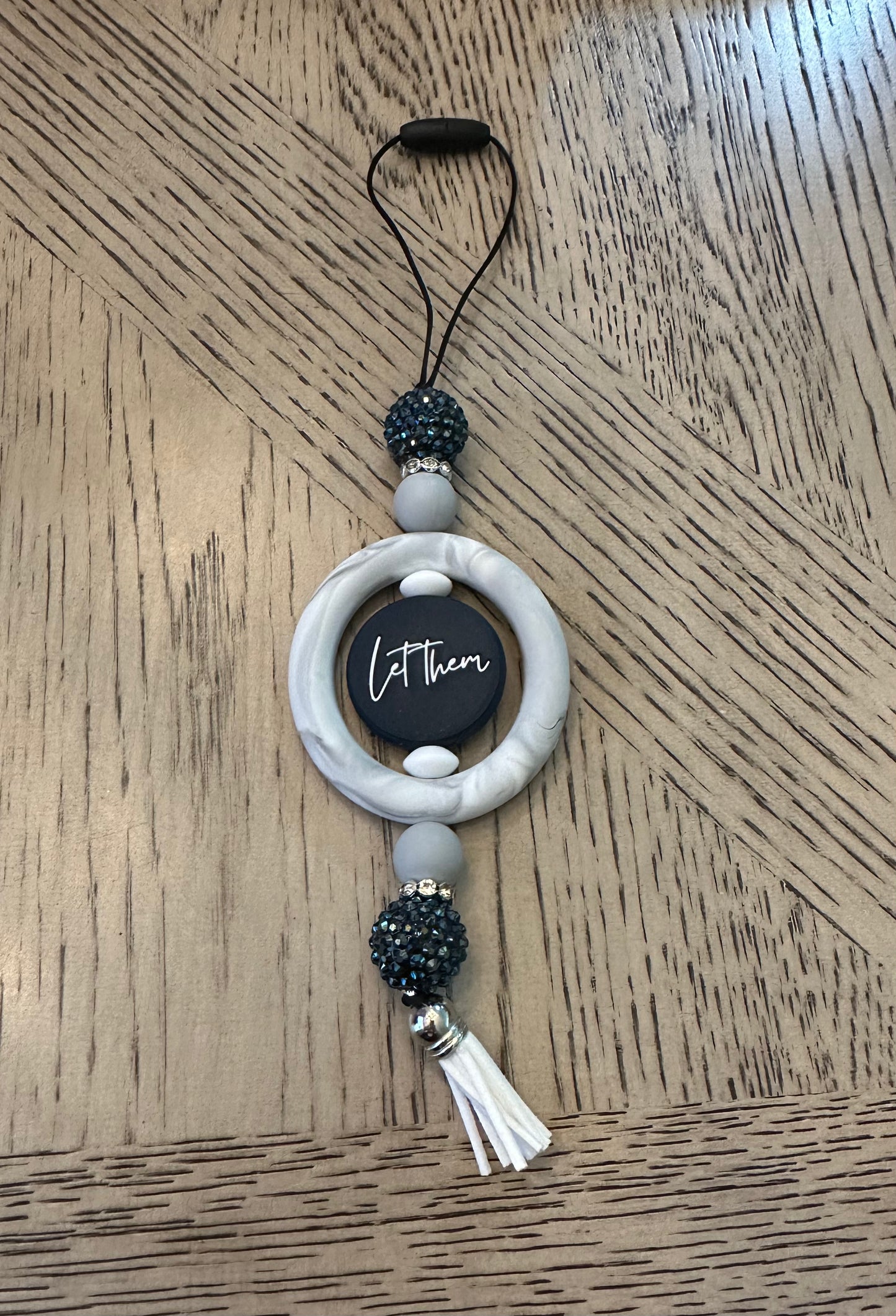 Beaded Car Charm
