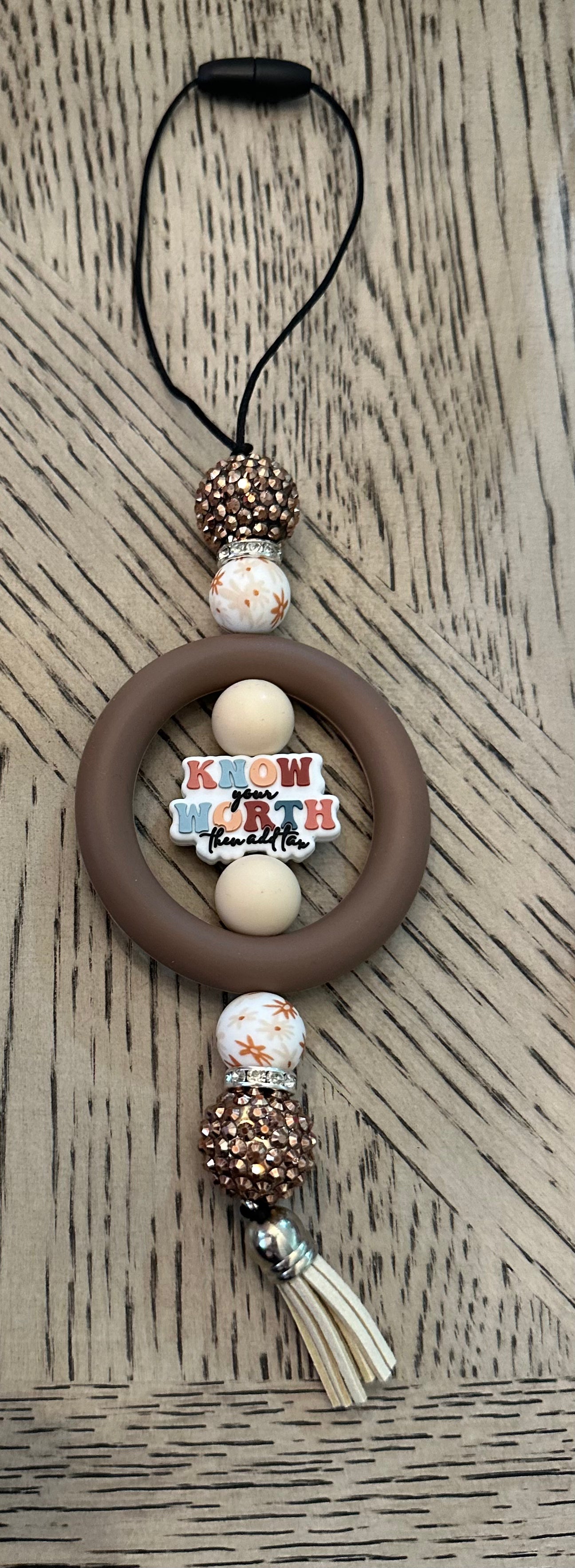 Beaded Car Charm