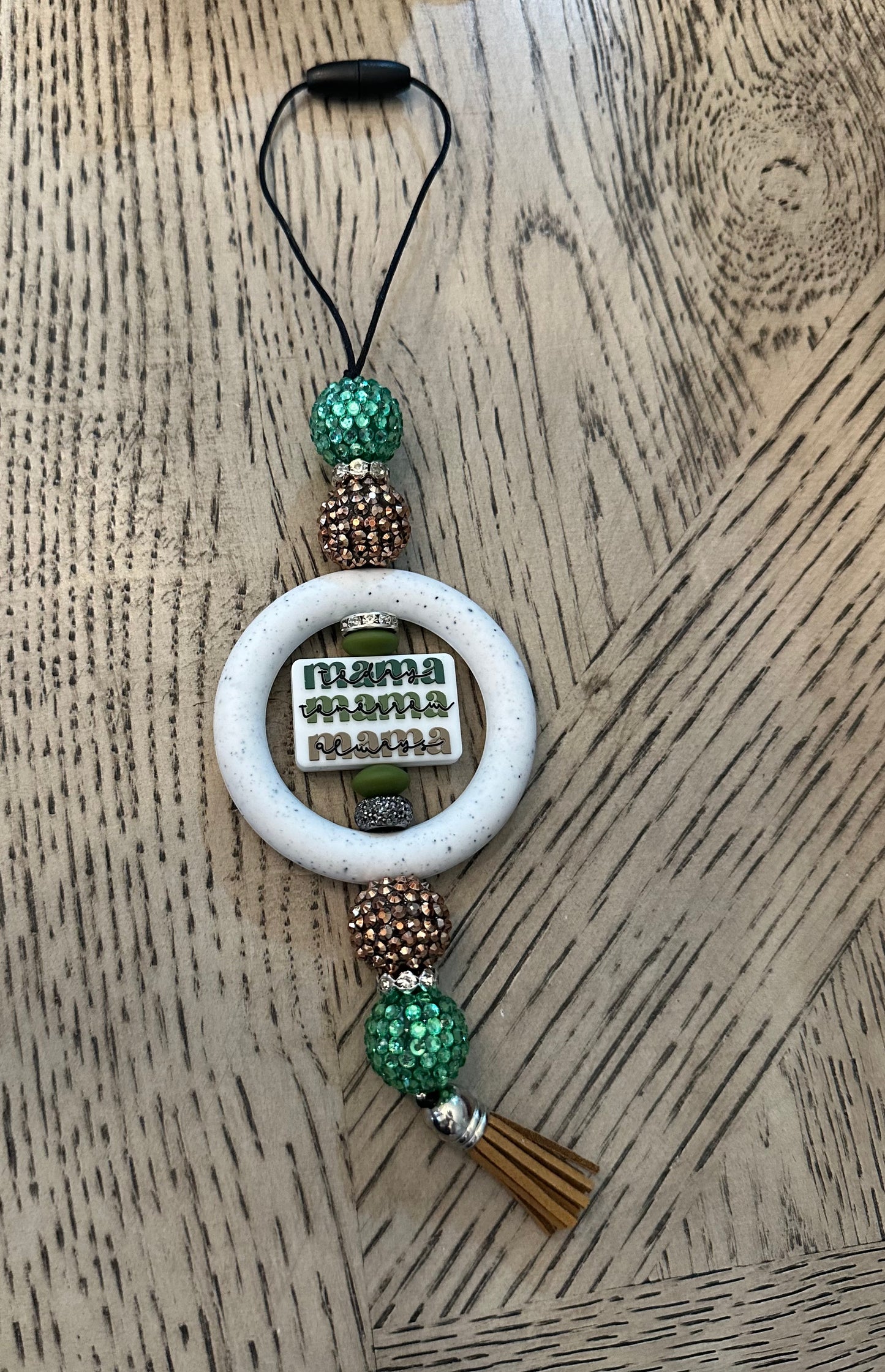 Beaded Car Charm