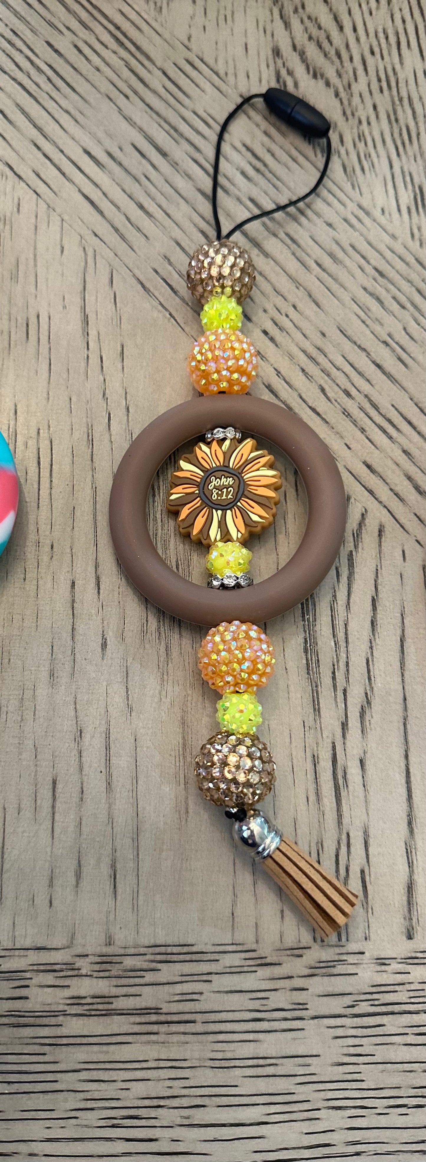 Beaded Car Charm