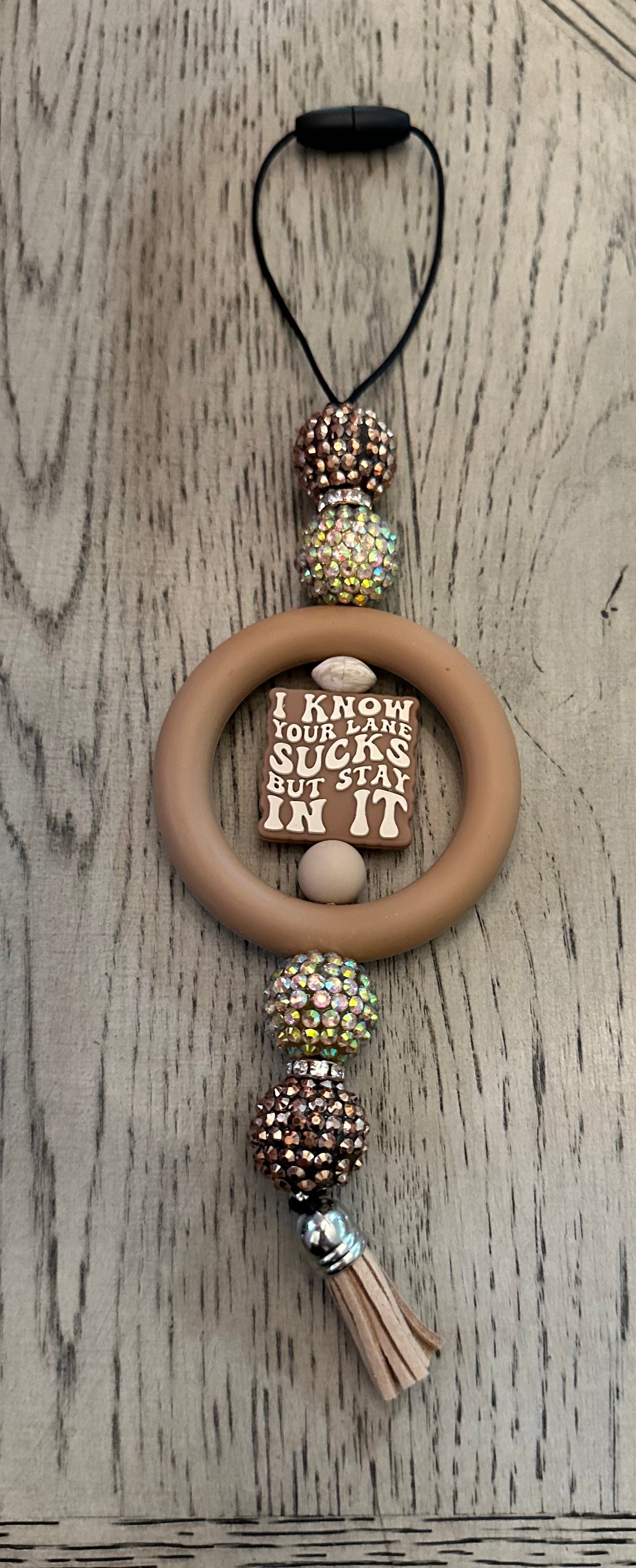 Beaded Car Charm