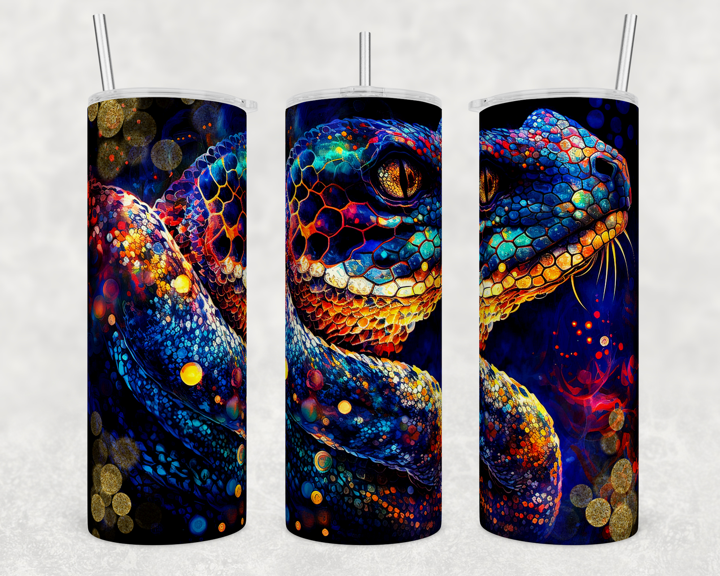 Snake - 20oz Water Bottle/Tumbler Duo