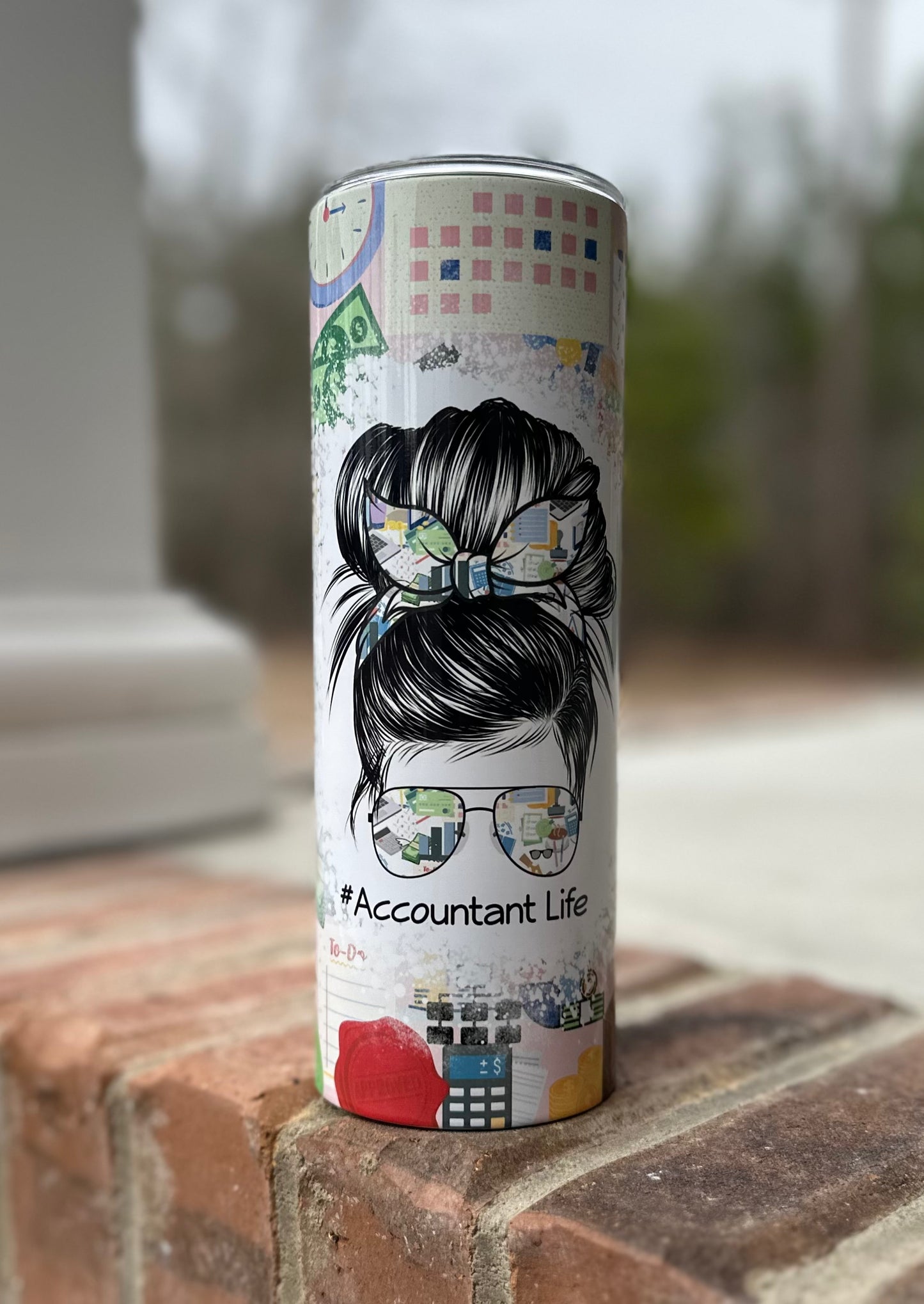 Accountant Life - 20oz Water Bottle/Tumbler Duo
