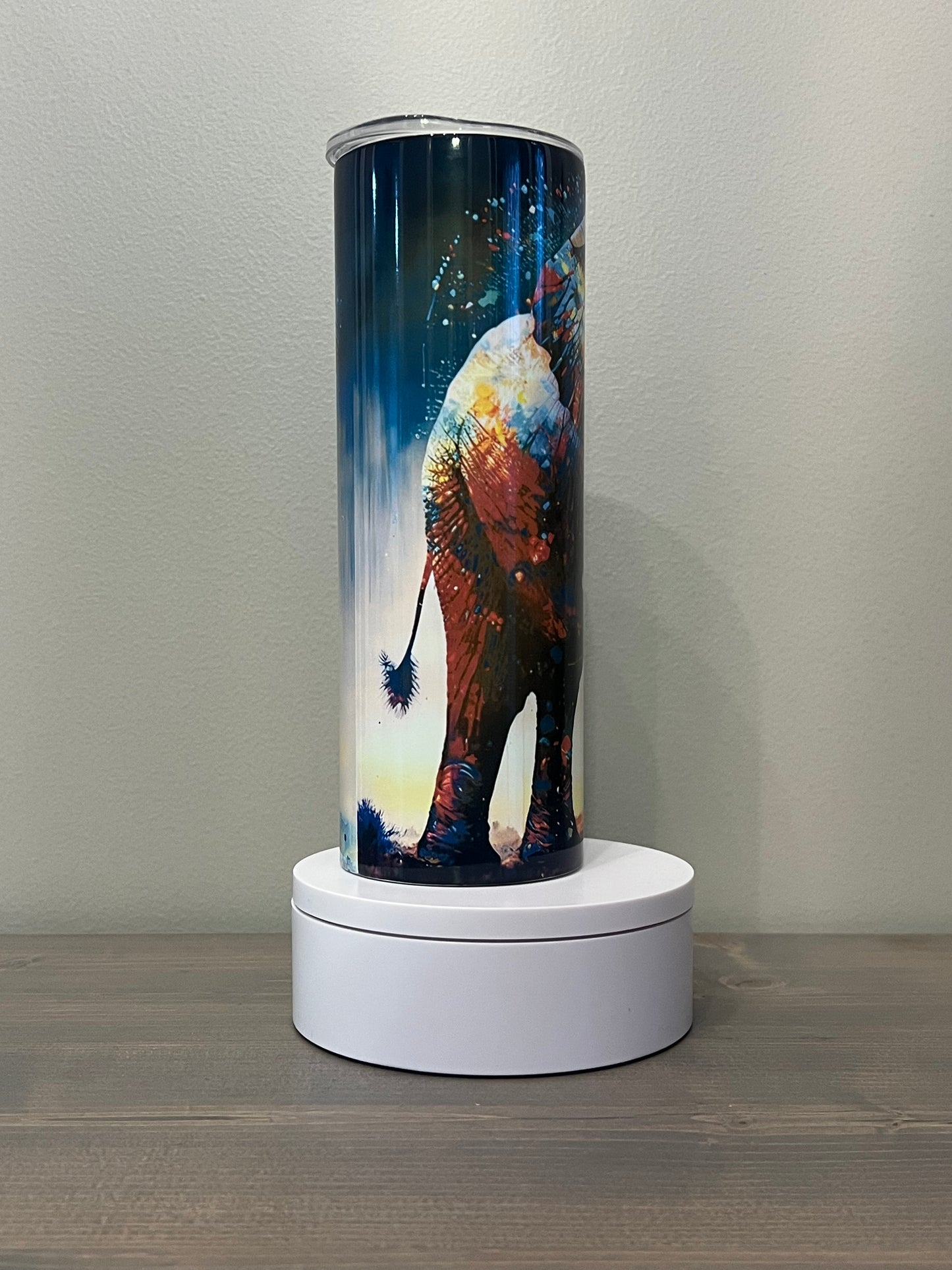 Elephant - 20oz Water Bottle/Tumbler Duo