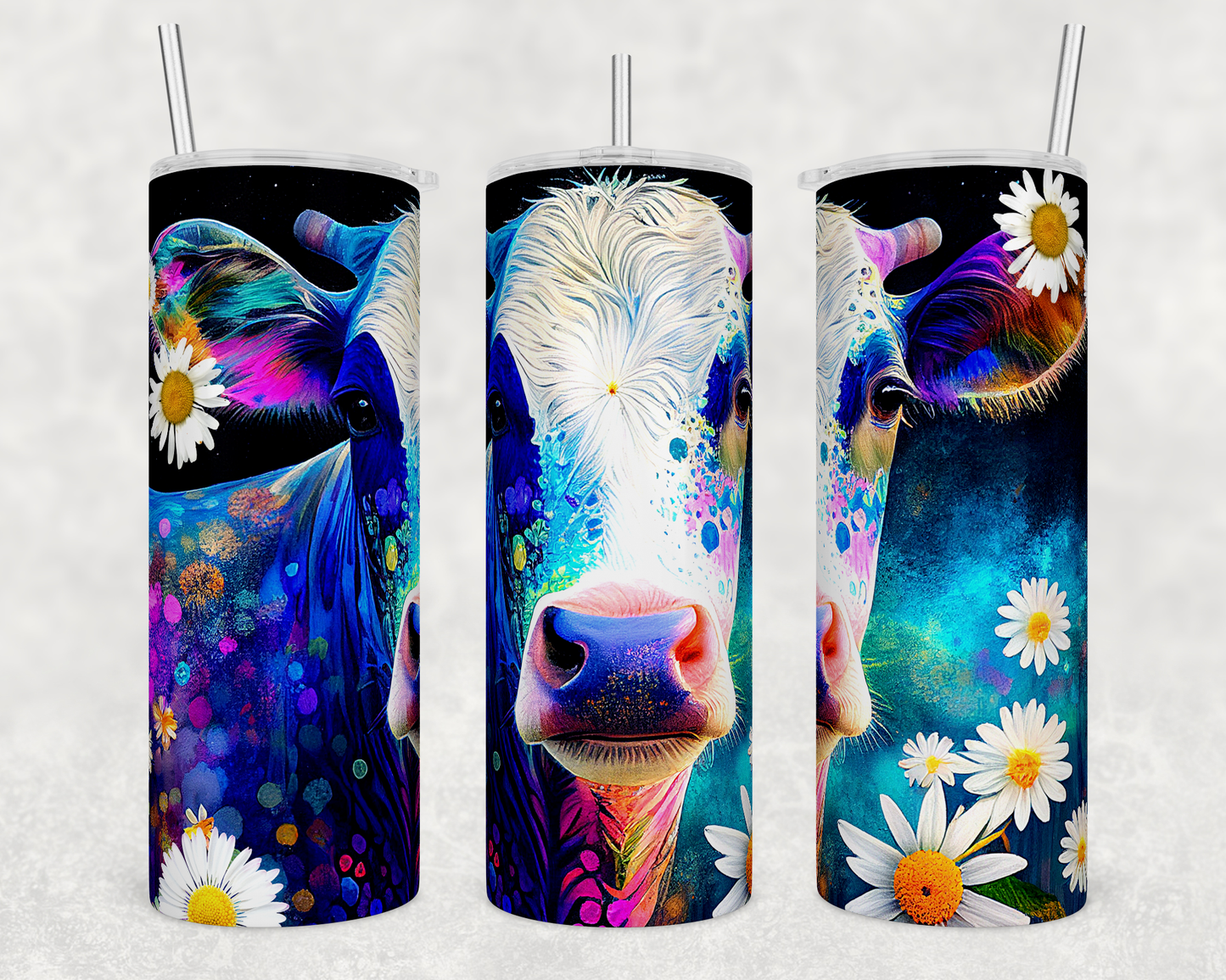 Cow - 20oz Water Bottle/Tumbler Duo