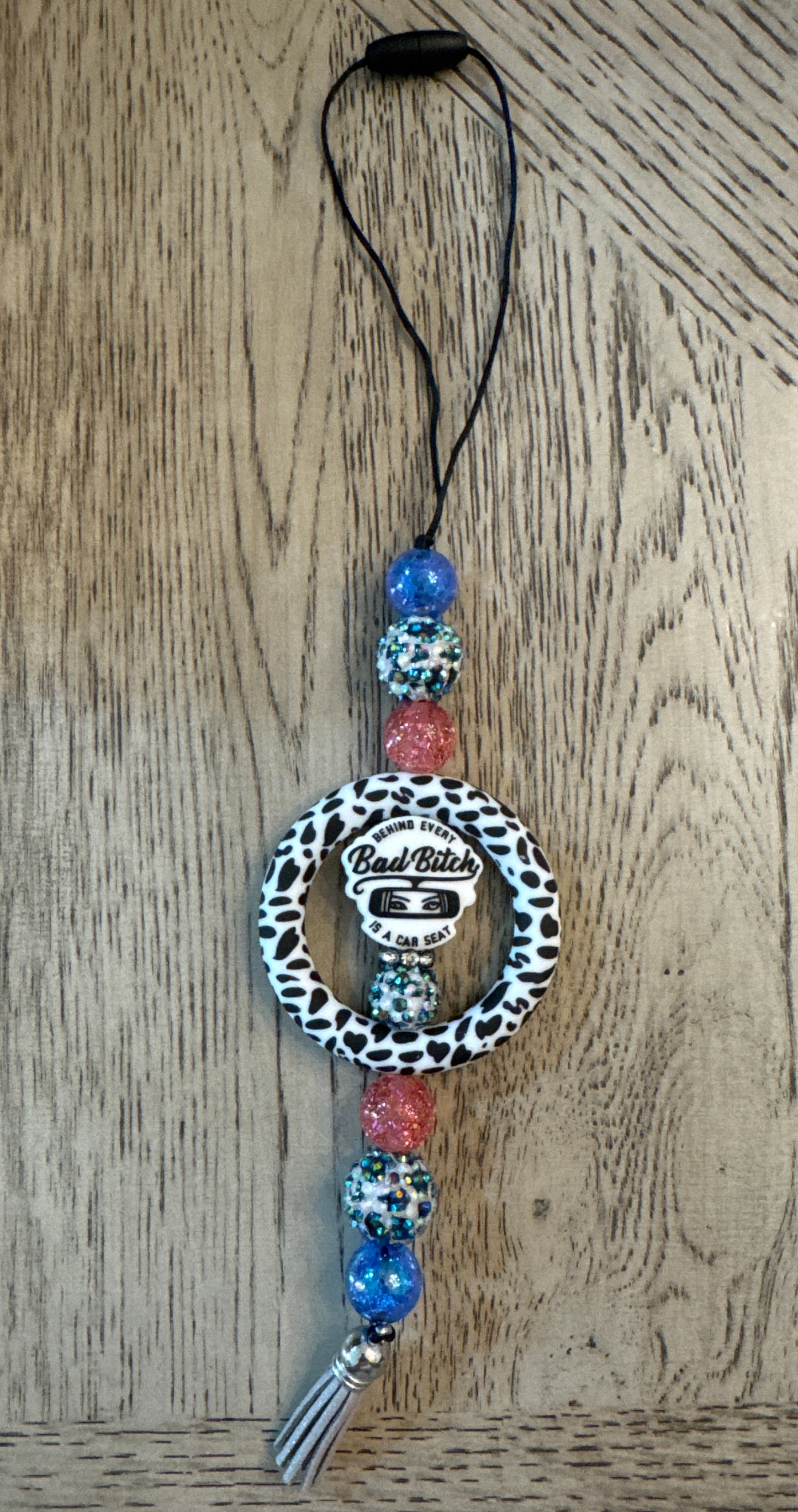 Beaded Car Charm