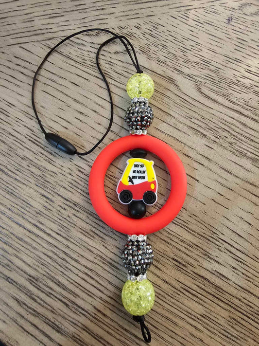 Beaded Car Charm