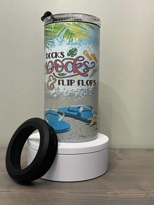 Flip flops - 4-in-1 Can Cooler